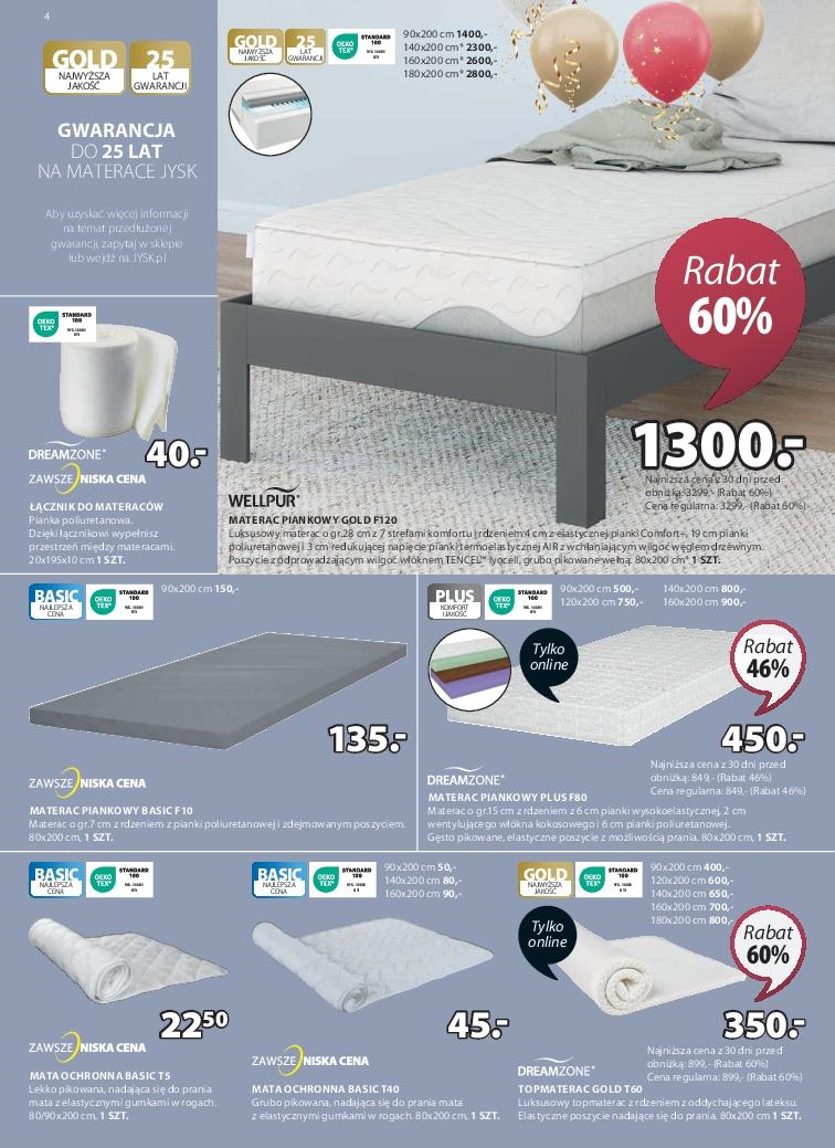 Gazetka promocyjna Jysk str. 4