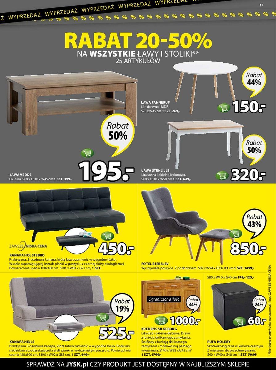 Gazetka promocyjna Jysk str. 17