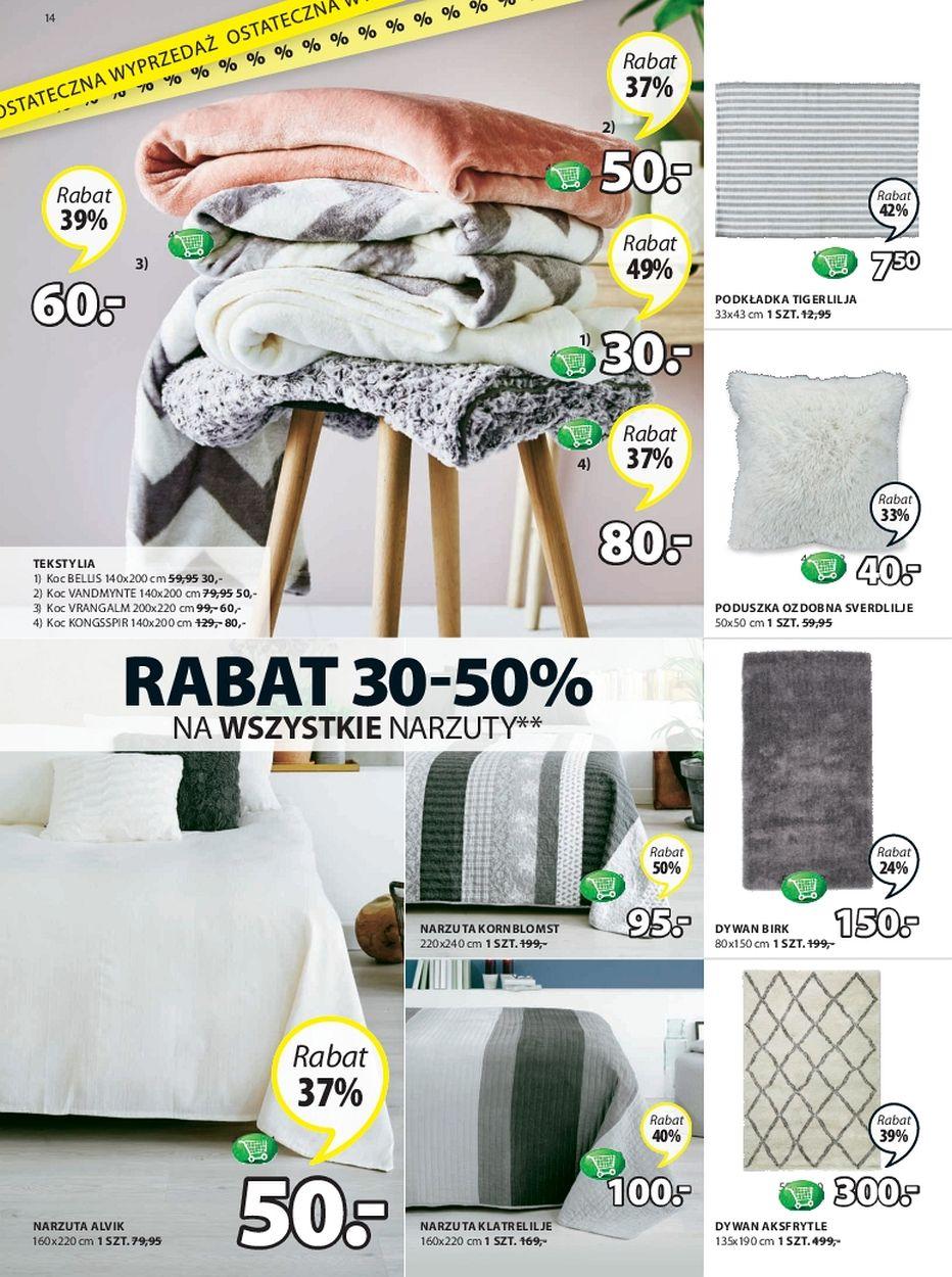 Gazetka promocyjna Jysk str. 14