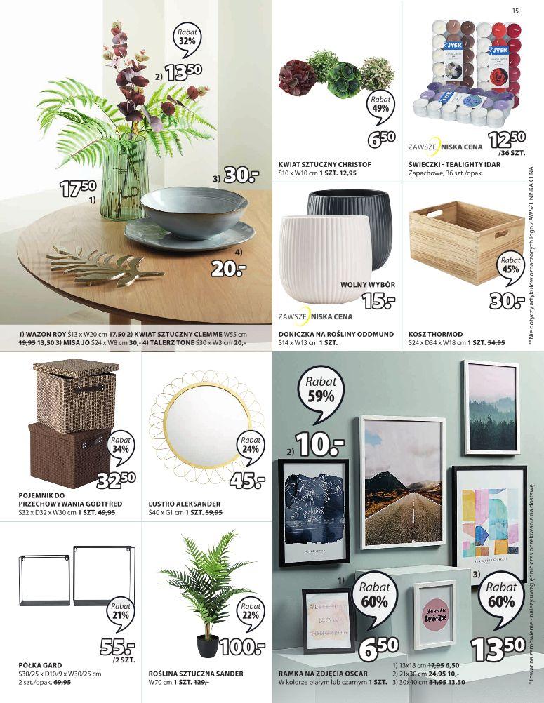 Gazetka promocyjna Jysk str. 15