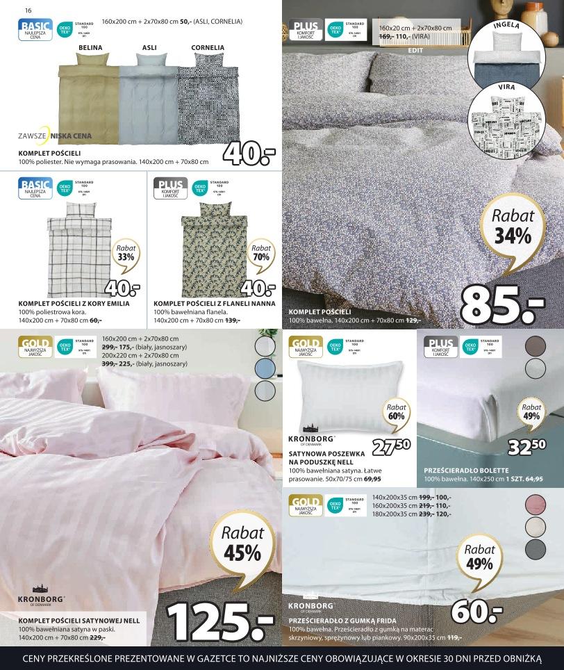 Gazetka promocyjna Jysk str. 16