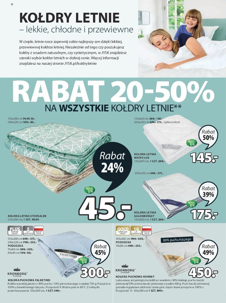 Gazetka promocyjna Jysk str. 16