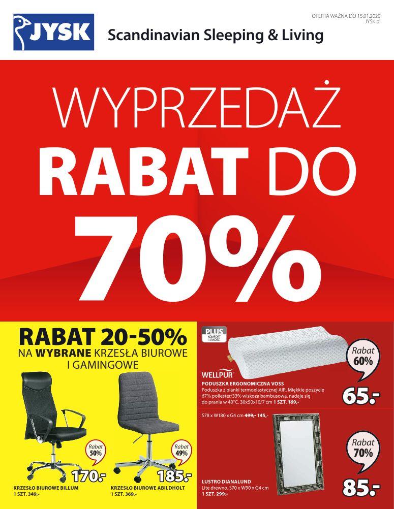 Gazetka promocyjna Jysk str. 1