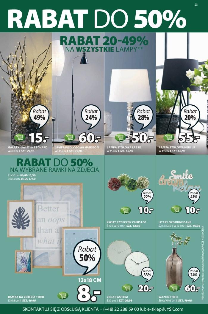 Gazetka promocyjna Jysk str. 23