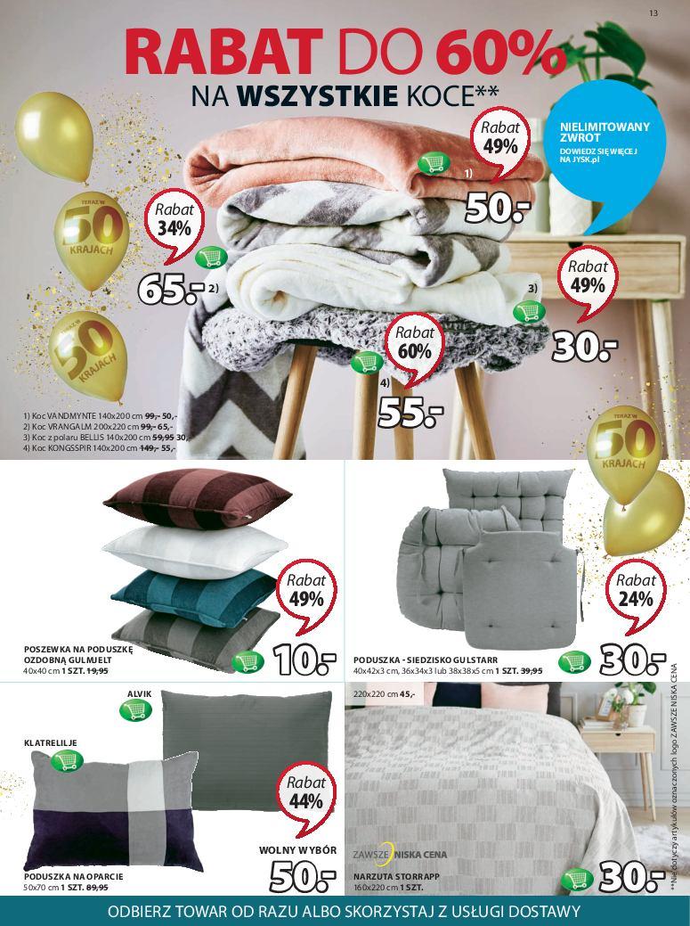 Gazetka promocyjna Jysk str. 13