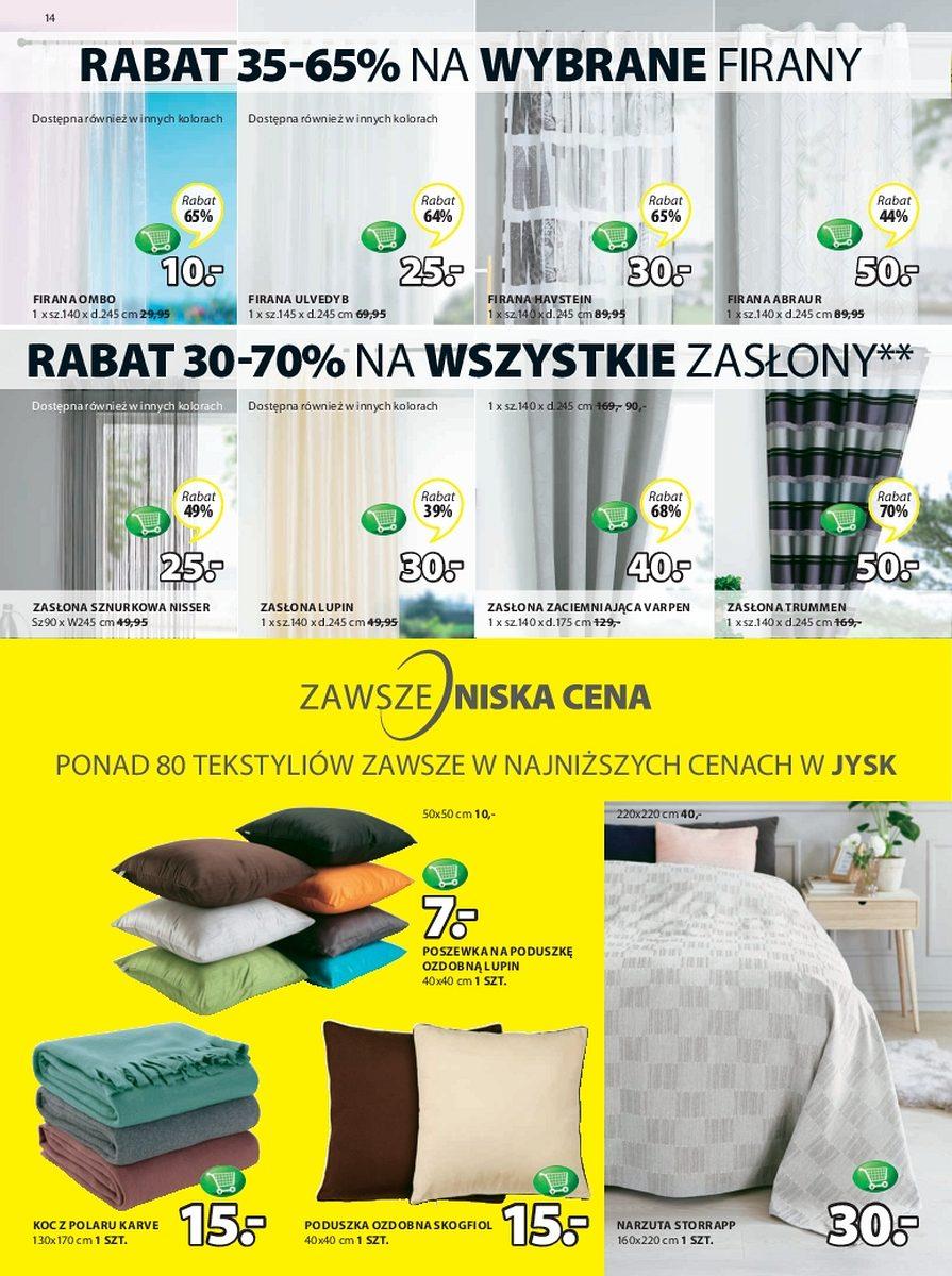 Gazetka promocyjna Jysk str. 14