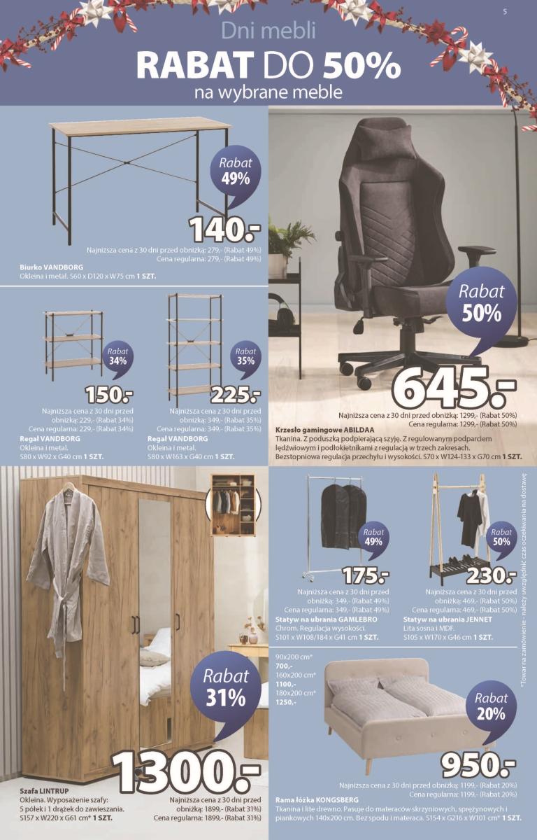 Gazetka promocyjna Jysk str. 5