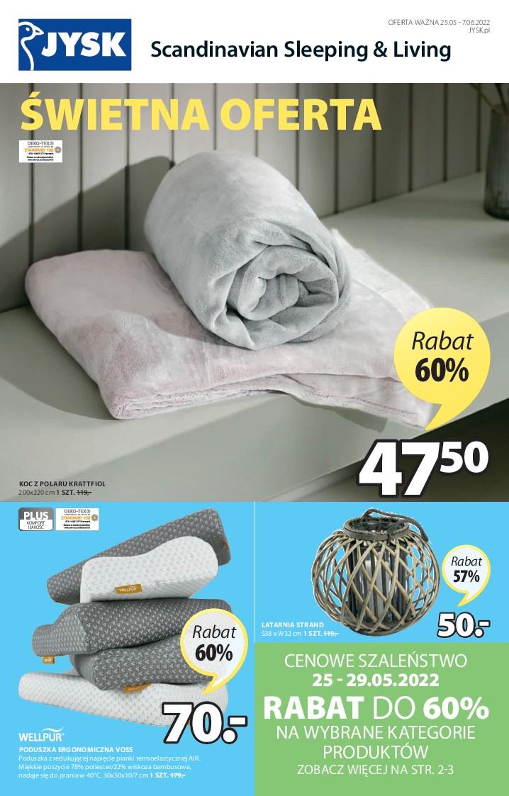Gazetka promocyjna Jysk str. 1