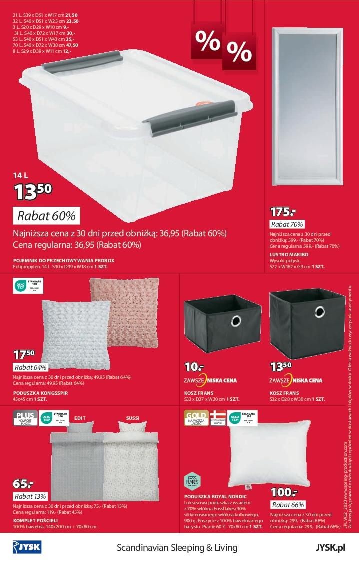 Gazetka promocyjna Jysk str. 16