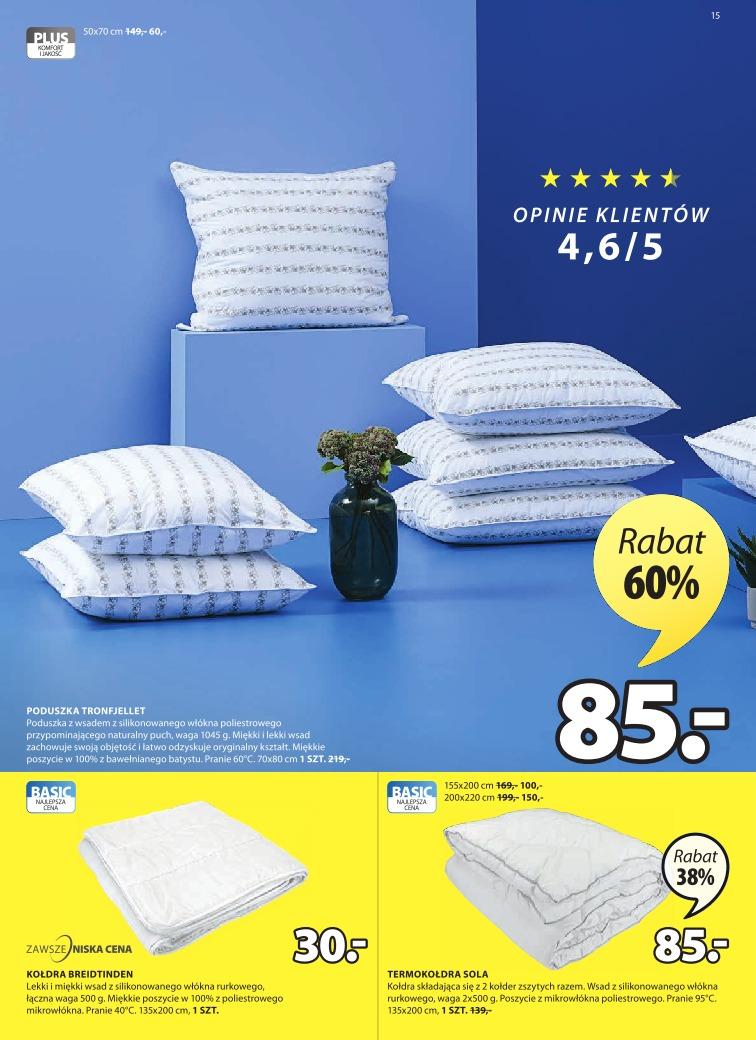 Gazetka promocyjna Jysk str. 15