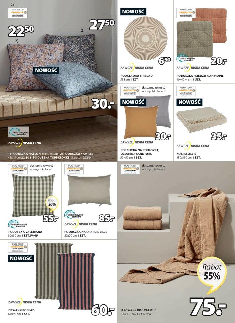 Gazetka promocyjna Jysk str. 22