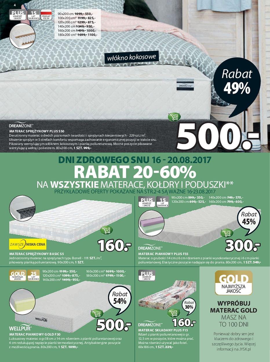 Gazetka promocyjna Jysk str. 4