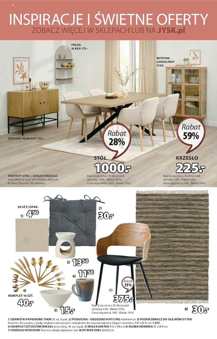 Gazetka promocyjna Jysk str. 4