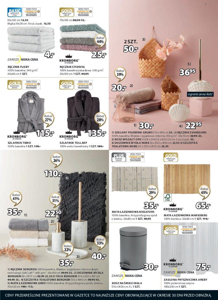 Gazetka promocyjna Jysk str. 7