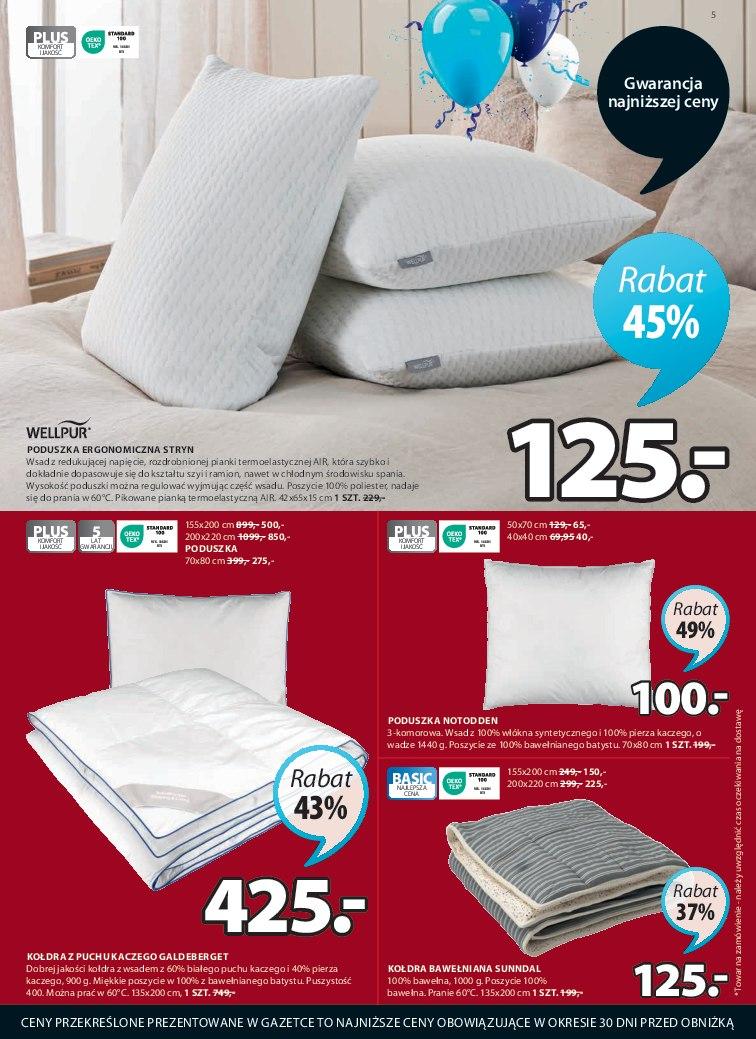 Gazetka promocyjna Jysk str. 5