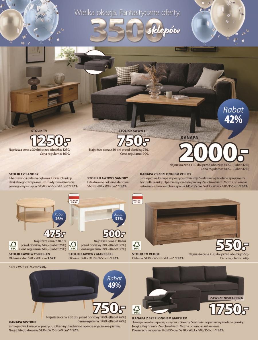 Gazetka promocyjna Jysk str. 14
