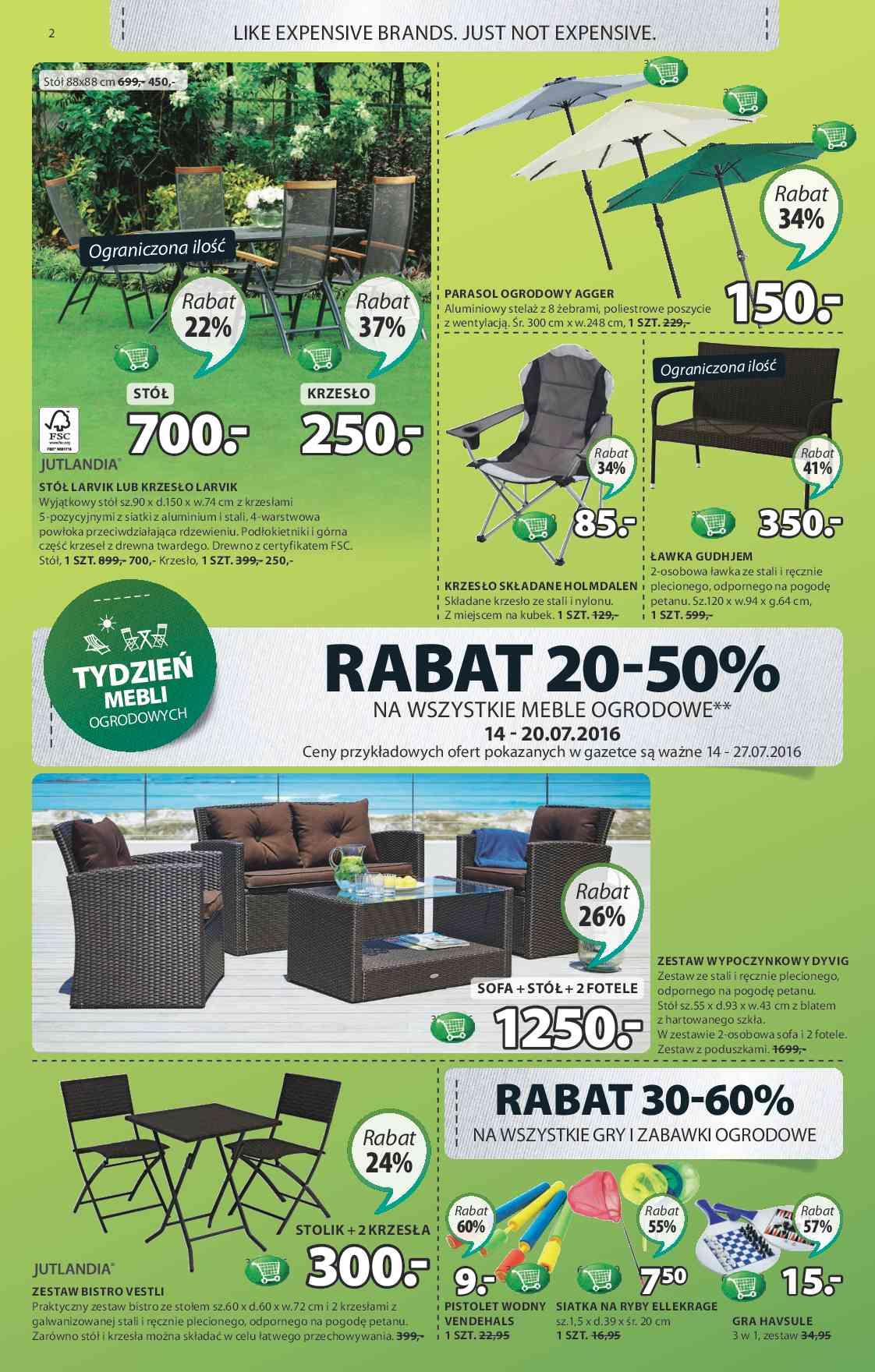 Gazetka promocyjna Jysk str. 2