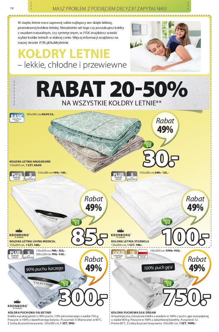 Gazetka promocyjna Jysk str. 18