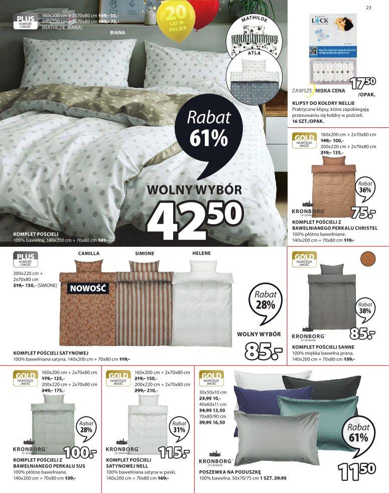 Gazetka promocyjna Jysk str. 23