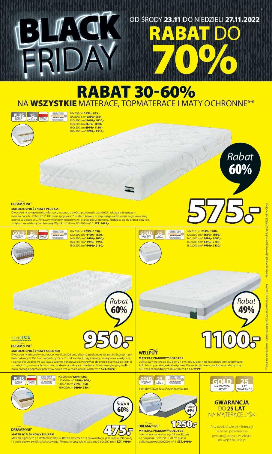 Gazetka promocyjna Jysk str. 5