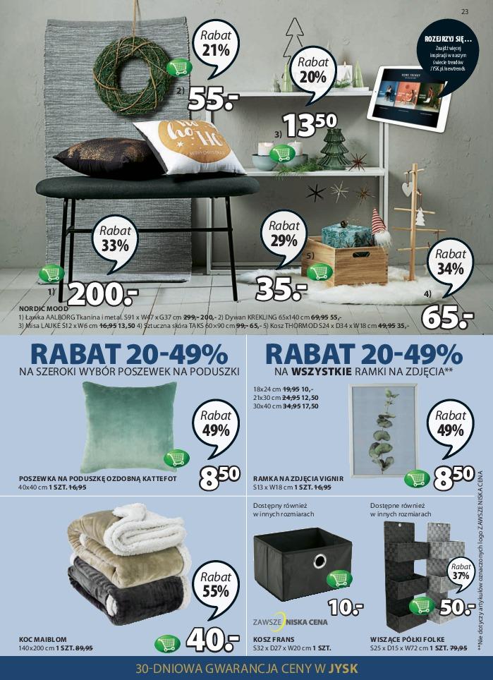 Gazetka promocyjna Jysk str. 23