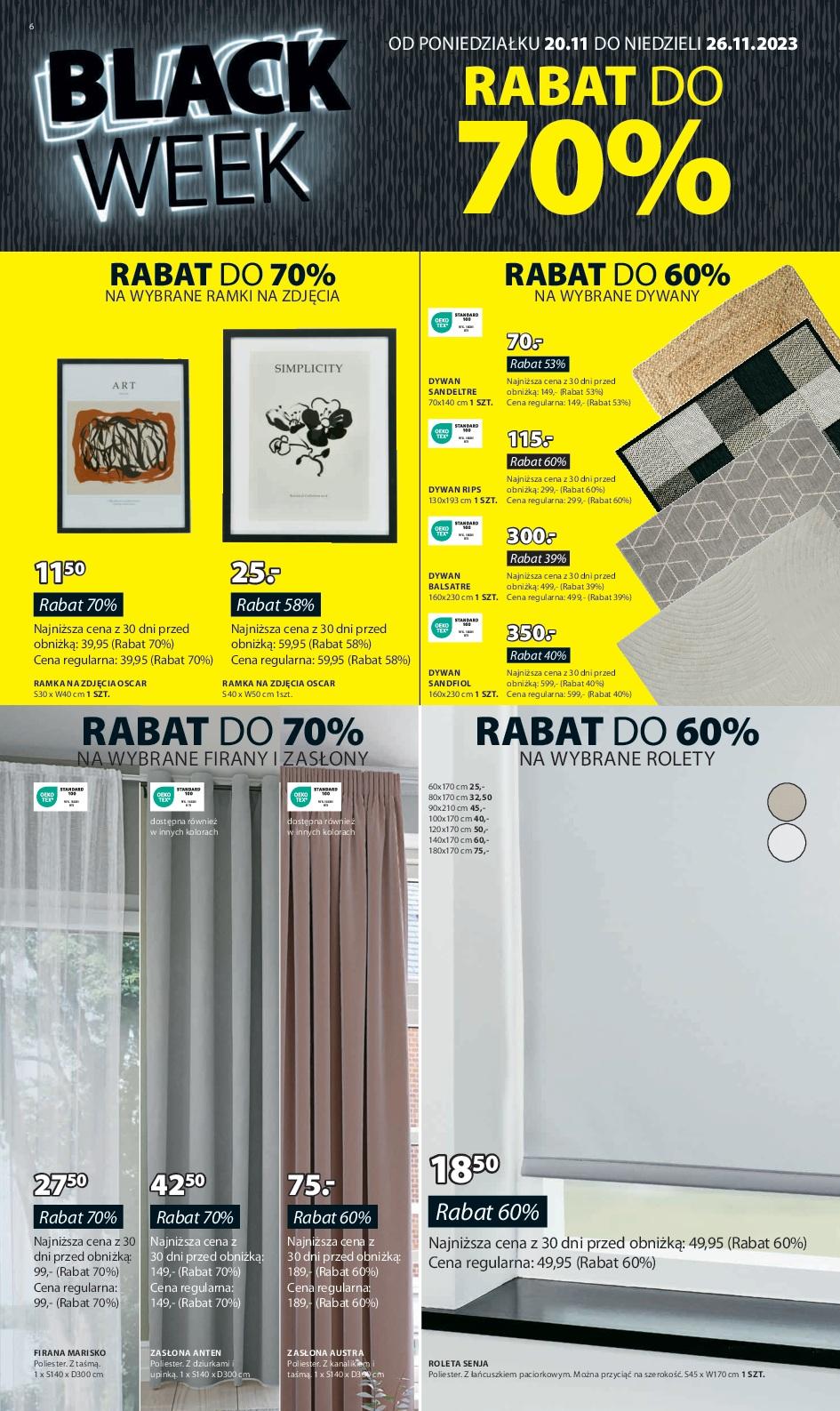 Gazetka promocyjna Jysk str. 6