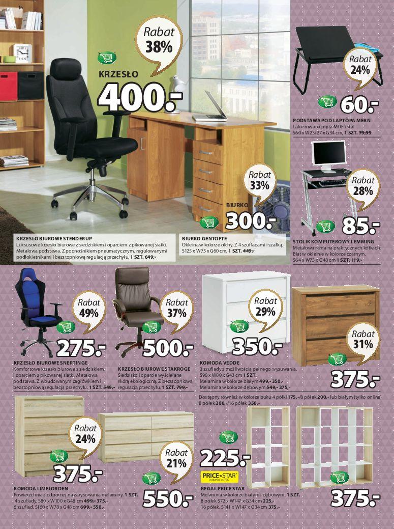 Gazetka promocyjna Jysk str. 16