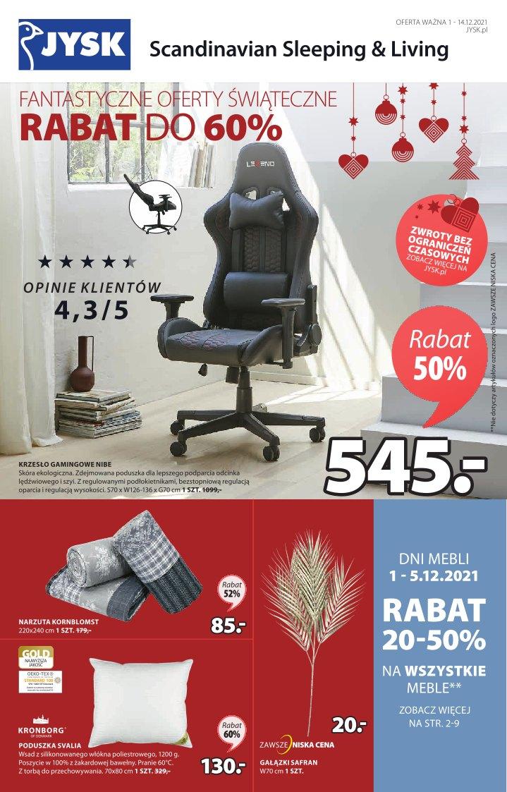 Gazetka promocyjna Jysk str. 1