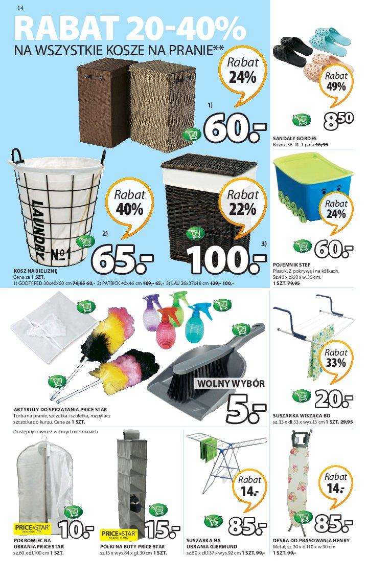 Gazetka promocyjna Jysk str. 14