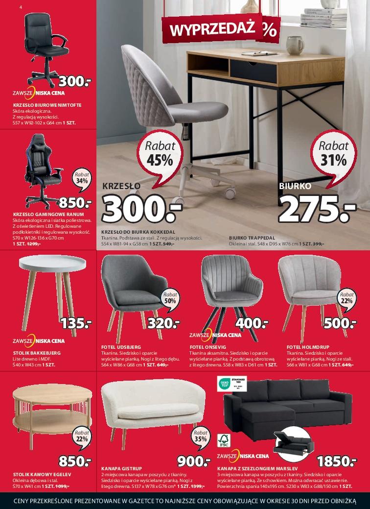 Gazetka promocyjna Jysk str. 4