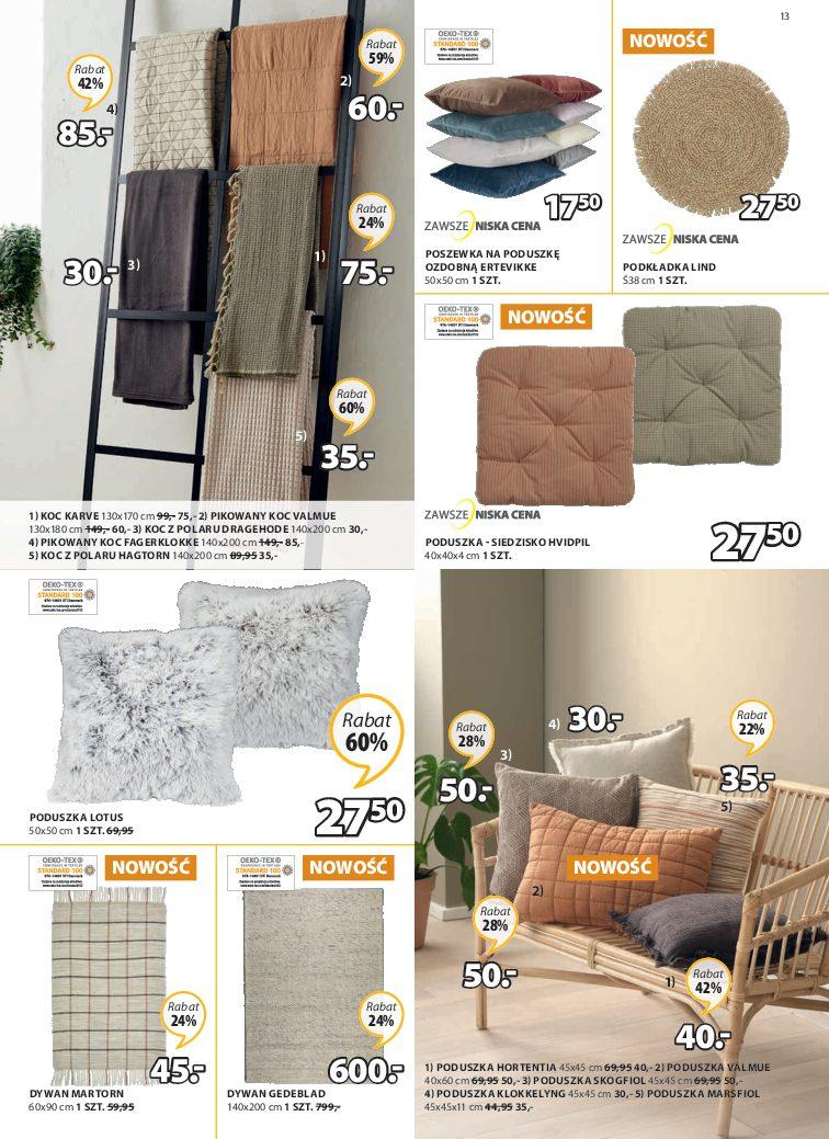 Gazetka promocyjna Jysk str. 13