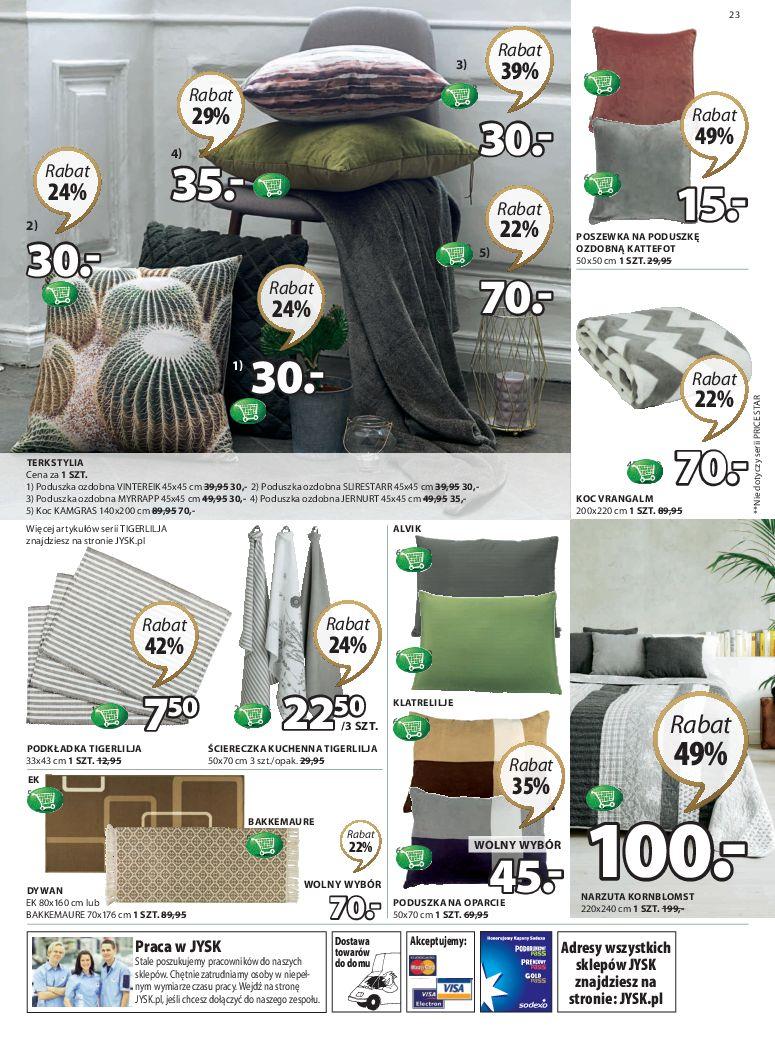 Gazetka promocyjna Jysk str. 23