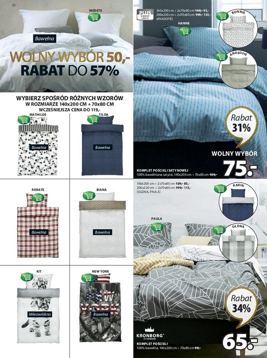 Gazetka promocyjna Jysk str. 22