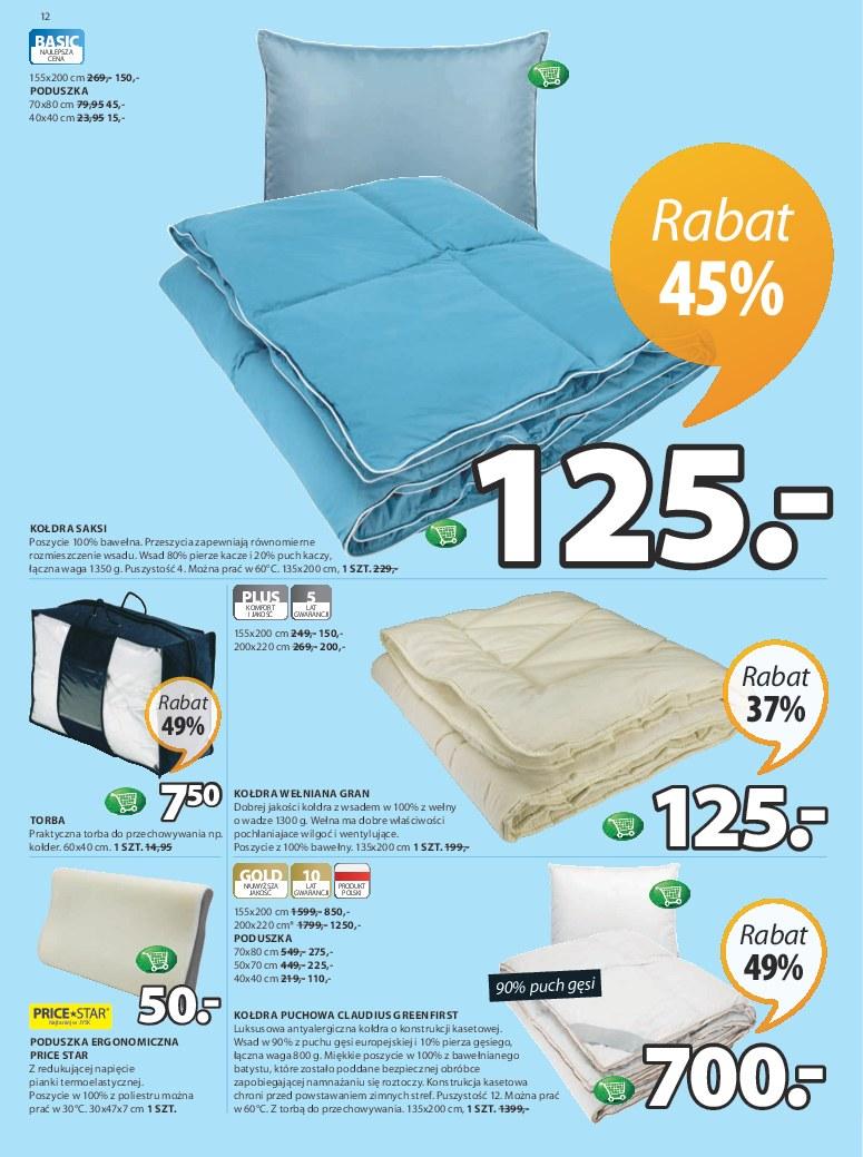 Gazetka promocyjna Jysk str. 12
