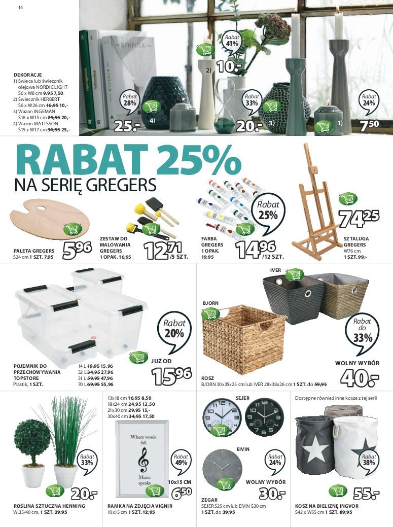 Gazetka promocyjna Jysk str. 14