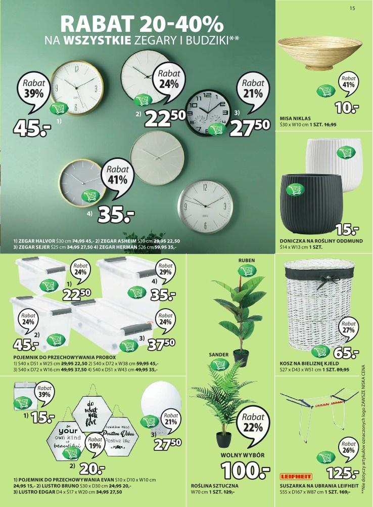 Gazetka promocyjna Jysk str. 15