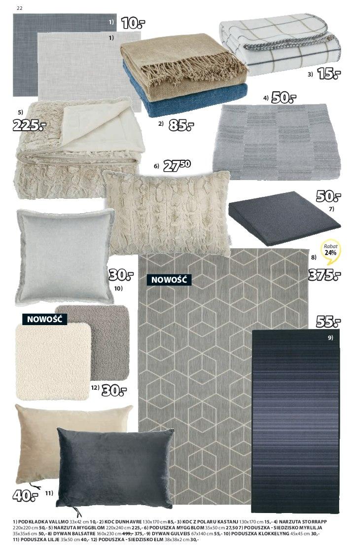 Gazetka promocyjna Jysk str. 22