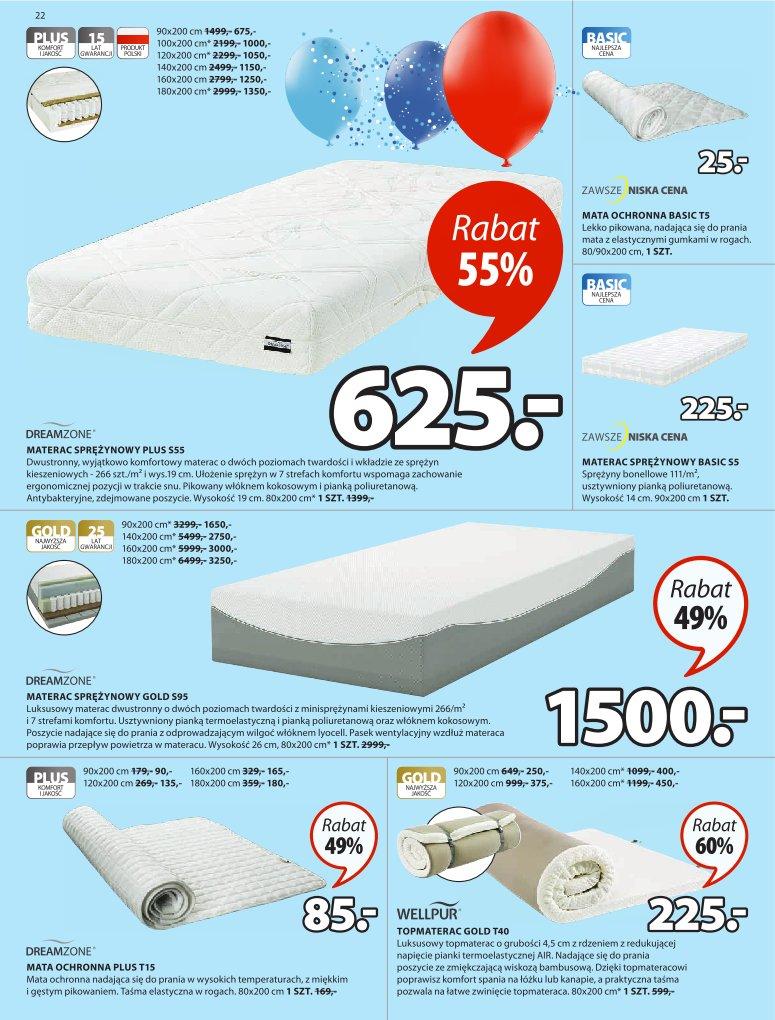 Gazetka promocyjna Jysk str. 22