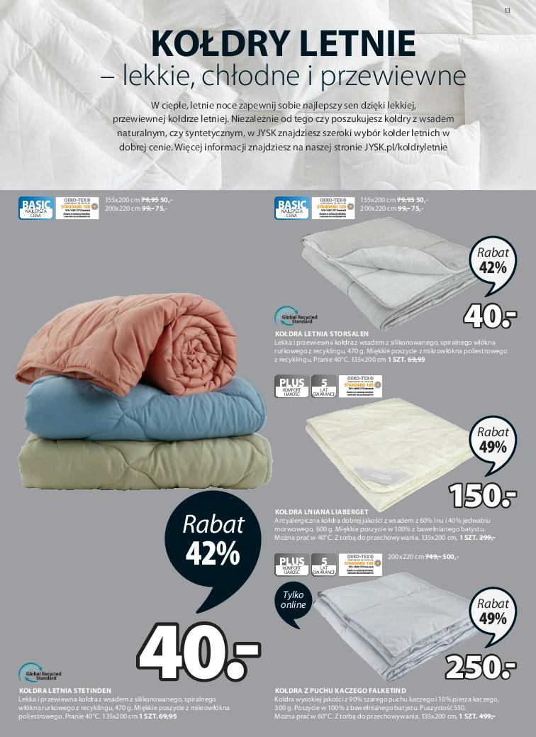 Gazetka promocyjna Jysk str. 13