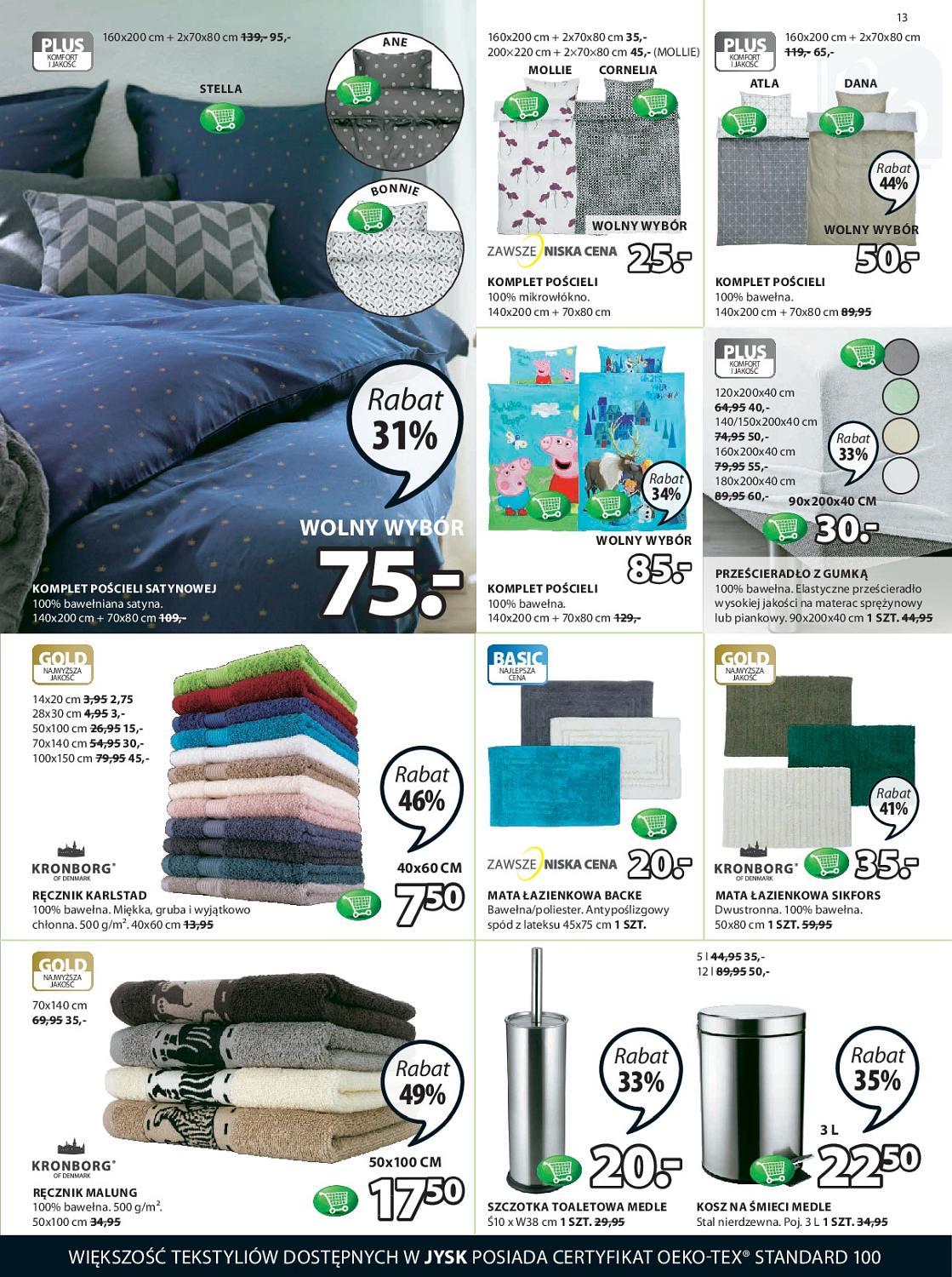 Gazetka promocyjna Jysk str. 13