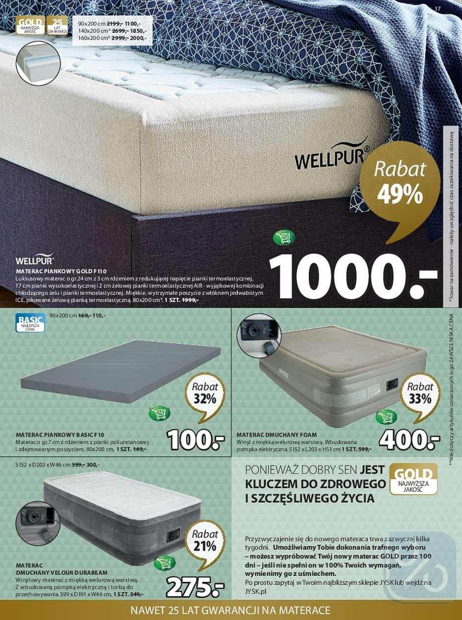 Gazetka promocyjna Jysk str. 17