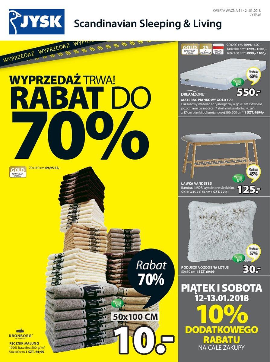 Gazetka promocyjna Jysk str. 1