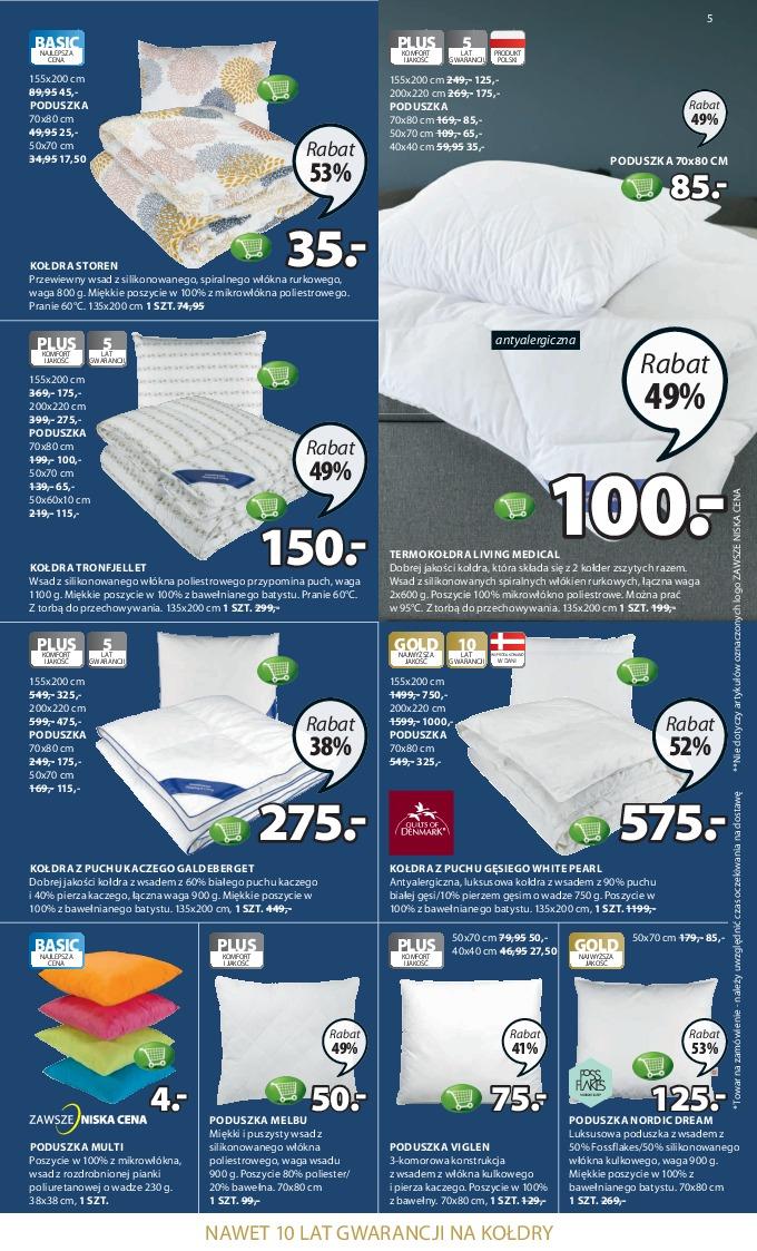 Gazetka promocyjna Jysk str. 5