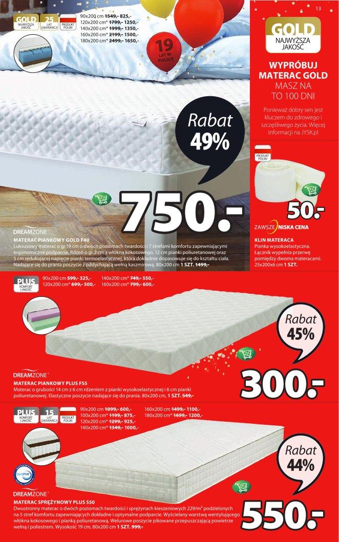 Gazetka promocyjna Jysk str. 13