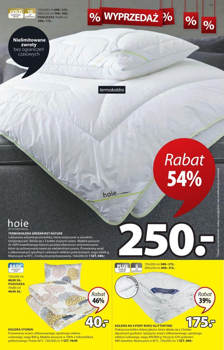 Gazetka promocyjna Jysk str. 15