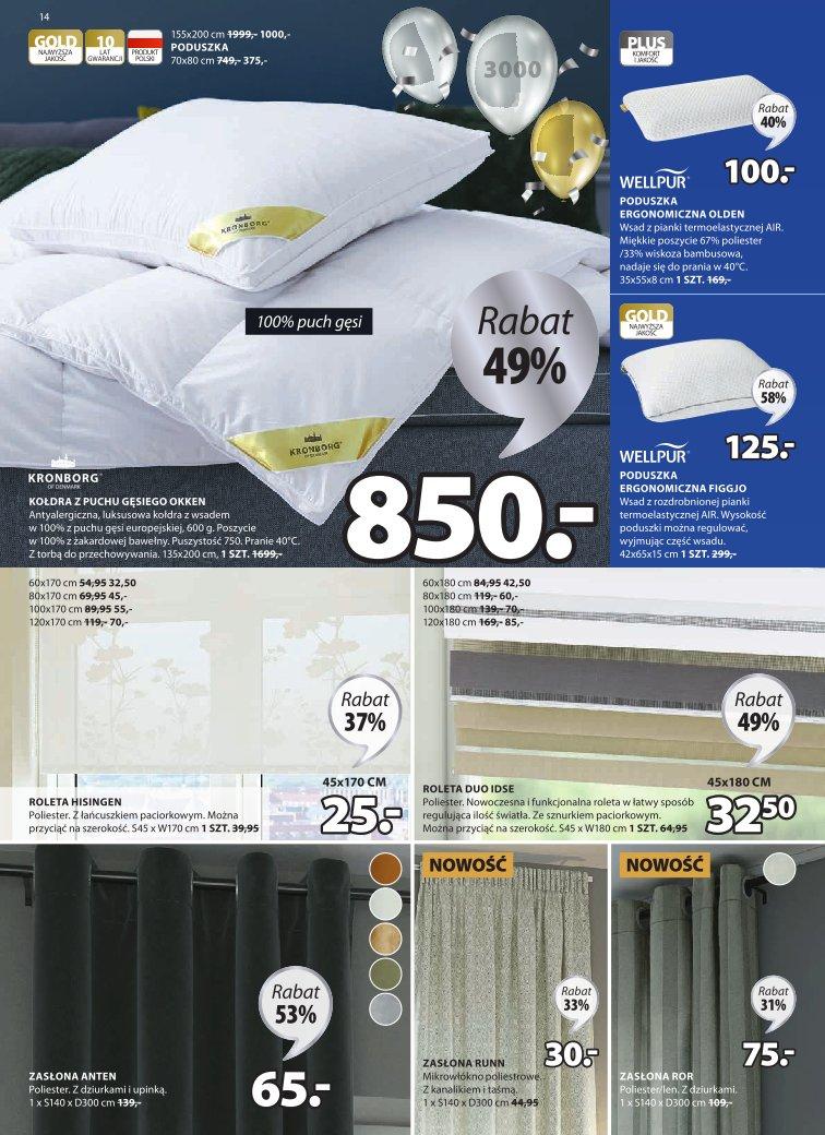 Gazetka promocyjna Jysk str. 14