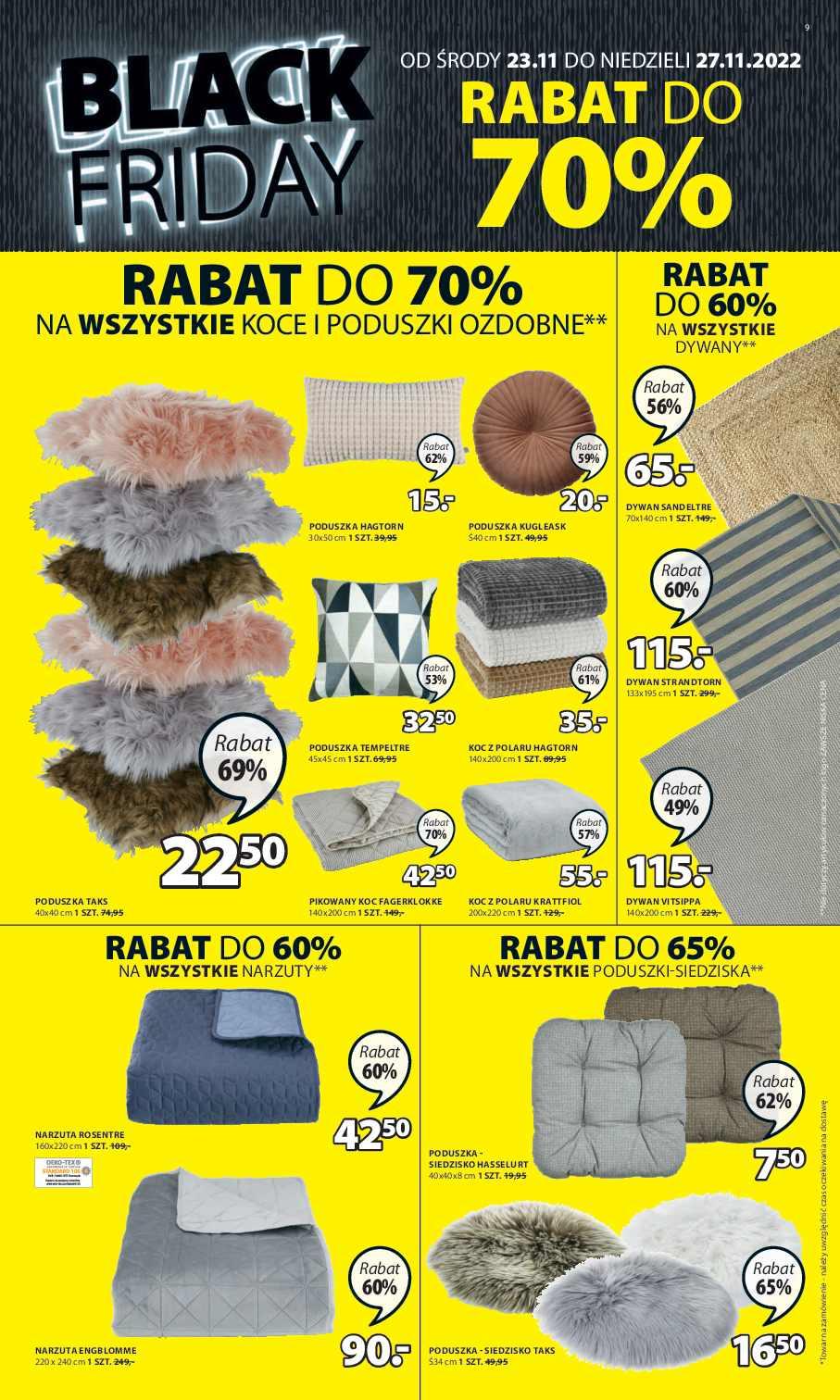 Gazetka promocyjna Jysk str. 9