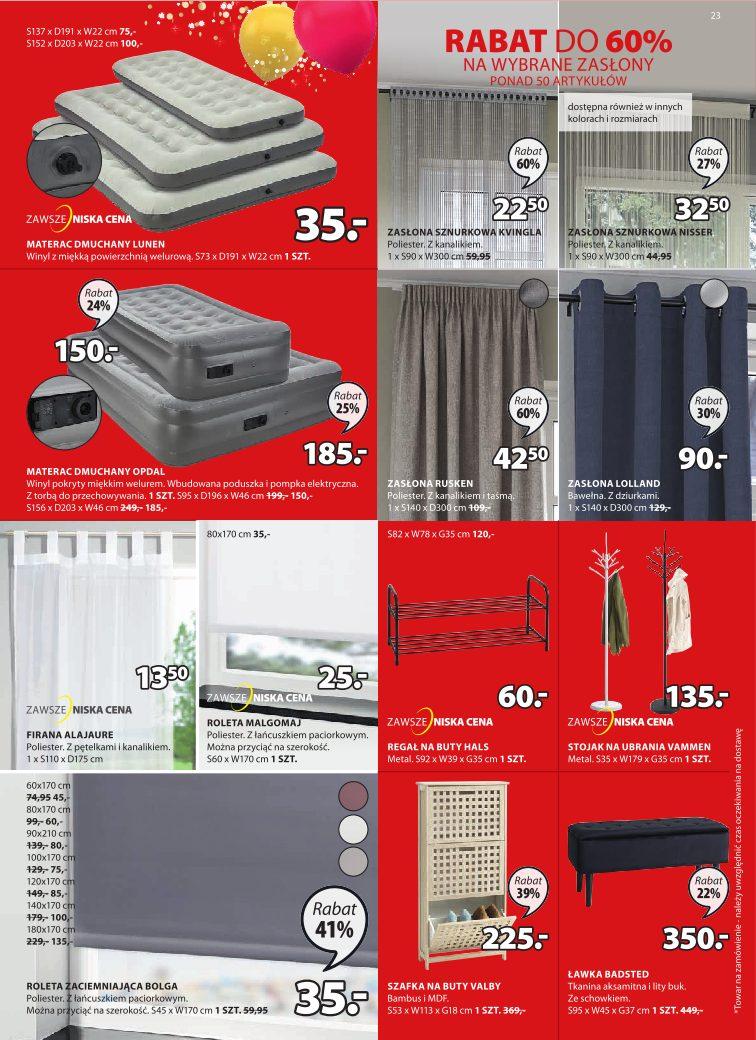 Gazetka promocyjna Jysk str. 23