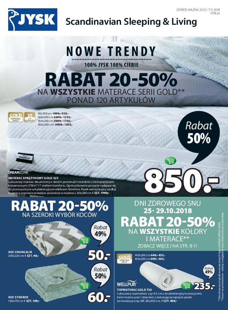 Gazetka promocyjna Jysk str. 1