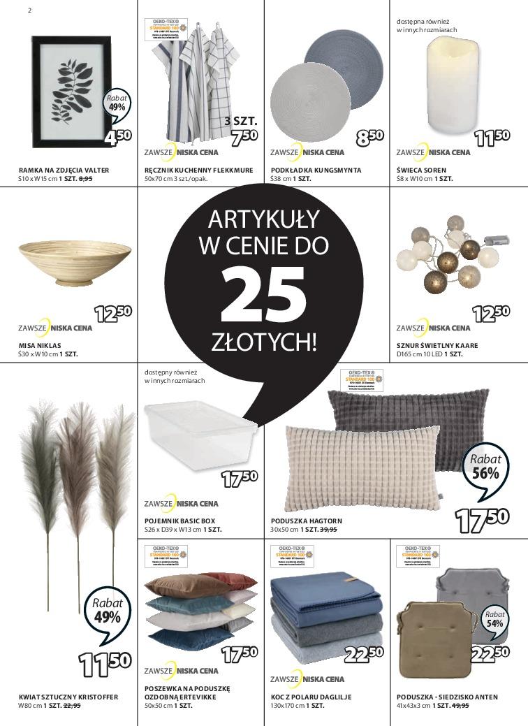 Gazetka promocyjna Jysk str. 2
